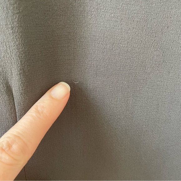 Eileen Fisher 100% Silk Shell Tank Top Gray Brown Size 2X Office Luxury Neutral - Picture 3 of 6